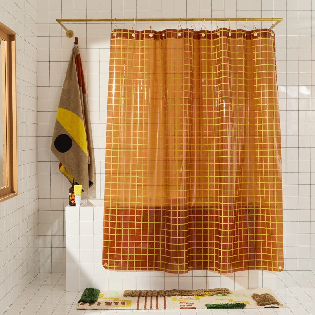 Sun Shower Curtain - 2 x 2