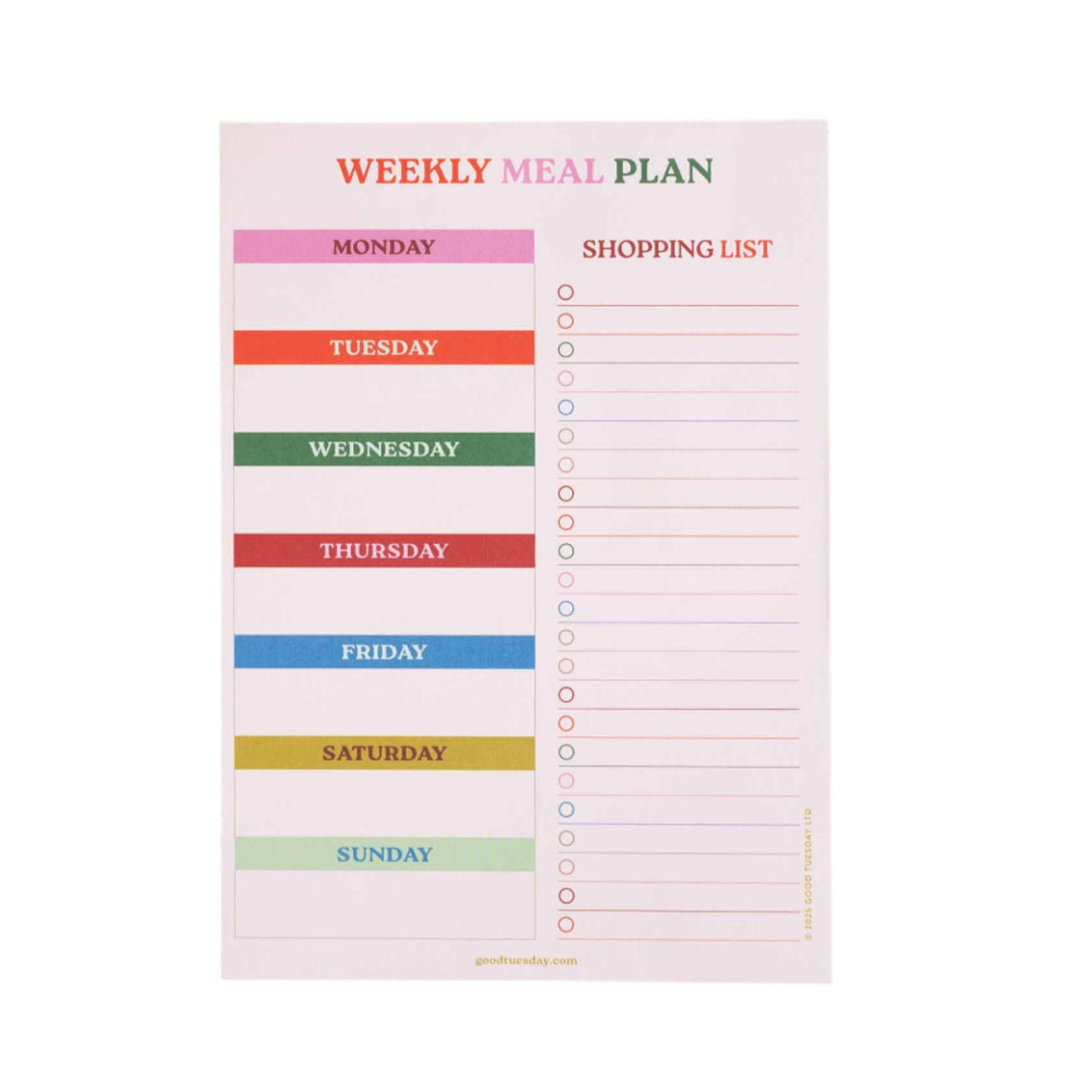 Meal Planner & Shopping List