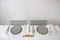 Bamboo Dinner Plate - Gingham Plate