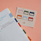 Cloud Multicolor Metal Index Tabs