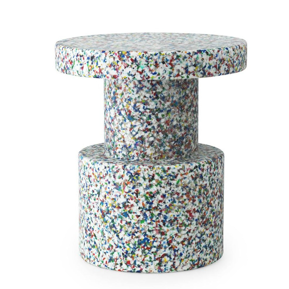 Bit Stool - White Multi