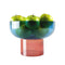 Tip Top Bowl Large- Blue and Pink