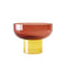Tip Top Bowl Small - Pink and Yellow