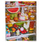 Puzzle family fun 1000 piece jumbo food