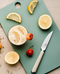 small green cutting board
