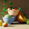 colorful mixing bowls