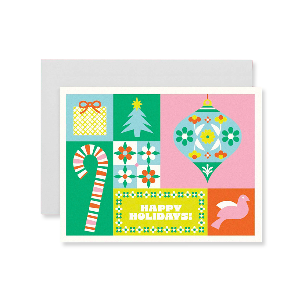Card - Colorblock Holiday