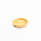 small yellow ceramic dish