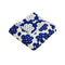 Navy Pattern Hand Towel - Raspberry