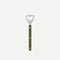 Sabre bottle opener in green fern