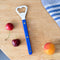 bistro style bottle opener in blue