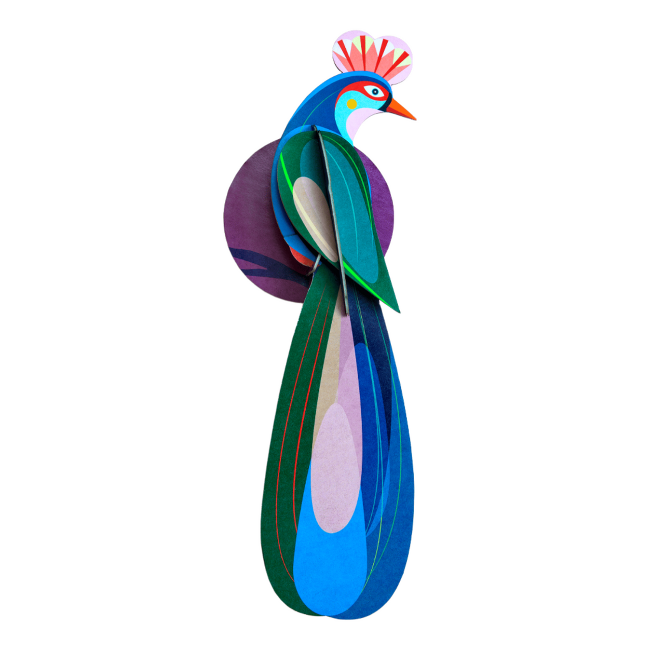 Cardboard Wall Bird
