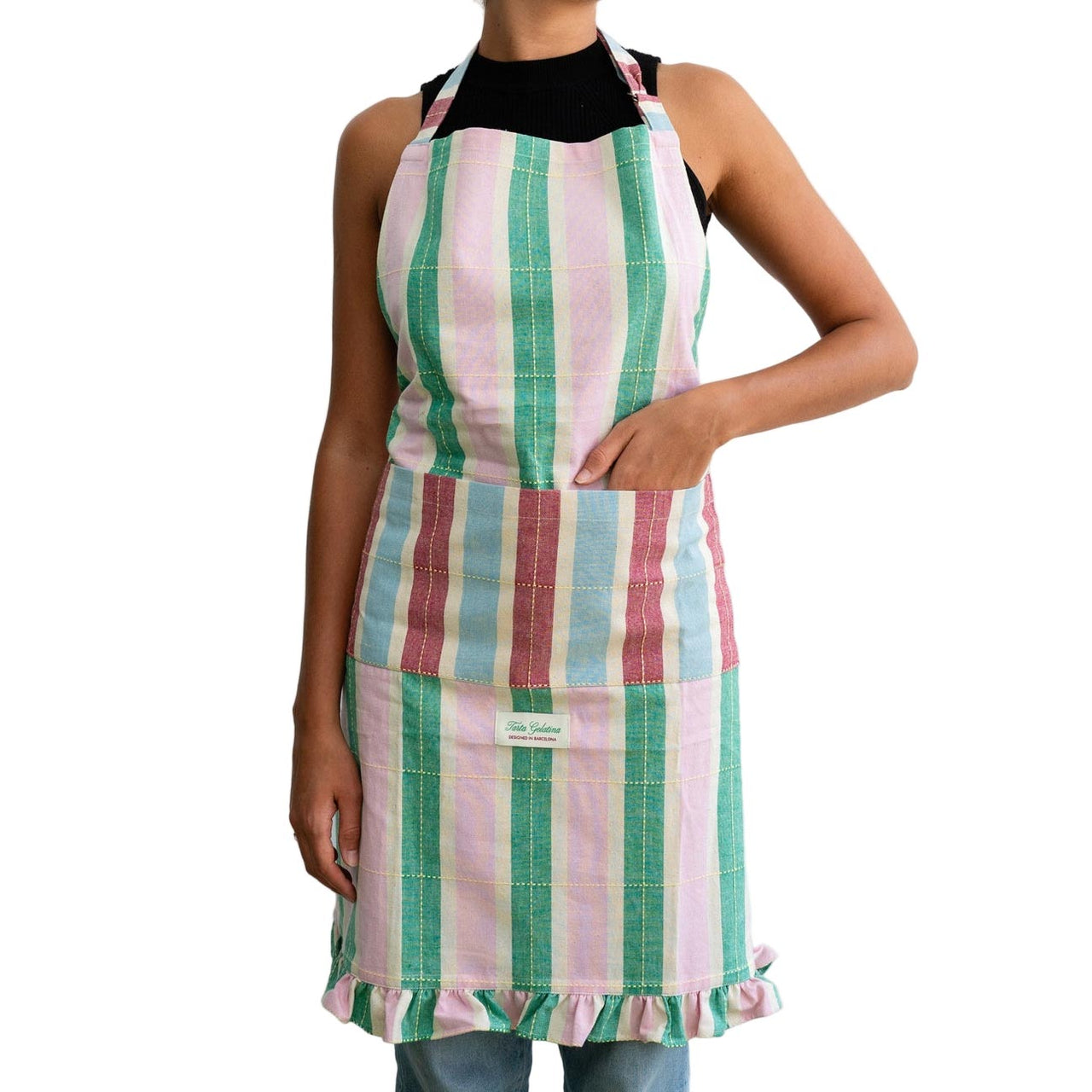 Apron - Long Striped