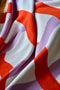 Knit Throw - Color Weave - Bright Red