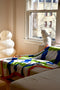 Knit Throw - Color Weave - Royal Blue