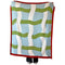 Knit Throw - Color Weave - Soft Blue