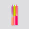 Neon Candles - Summer Breeze