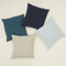 Simple Square Linen Pillow Sky