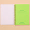 Letterpress Notebook - Strawberry