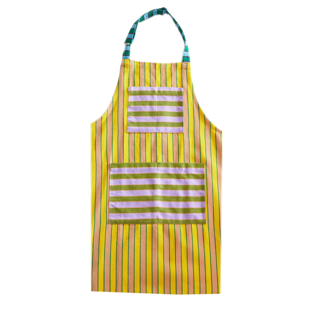 Apron - Turmeric Stripe