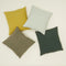 Simple Square Linen Pillow Olive