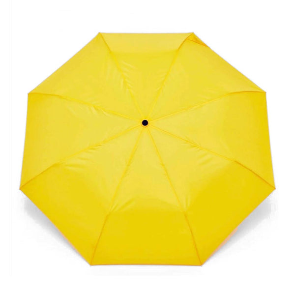 Compact Eco-Friendly Umbrella- Yellow