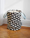 Canvas Laundry Hamper - Scallop