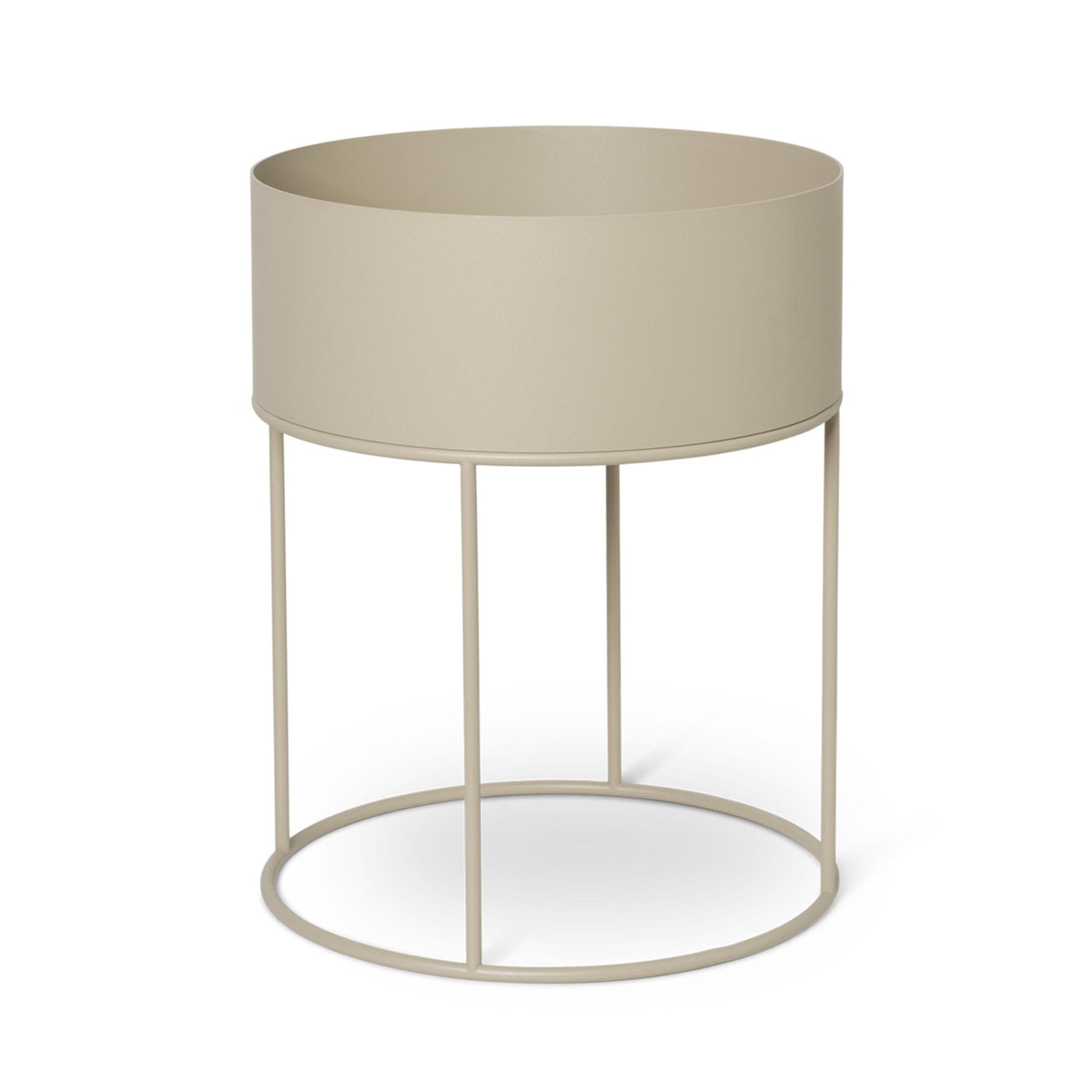 Plant Box Round - Cashmere