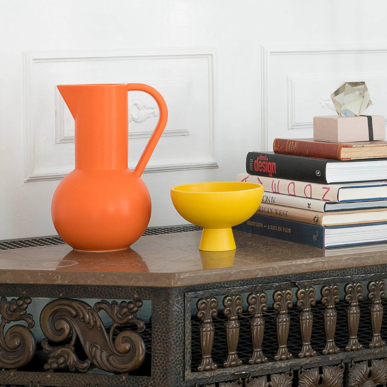 Strøm Jug - Vibrant Orange - Medium