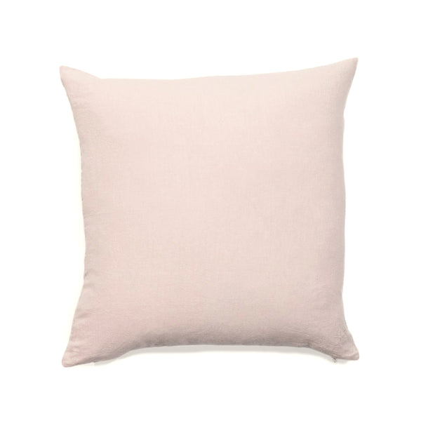 Simple Square Linen Pillow Petal