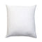 Simple Square Linen Pillow White