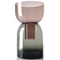 Flip Vase Large - Pink and Grey
