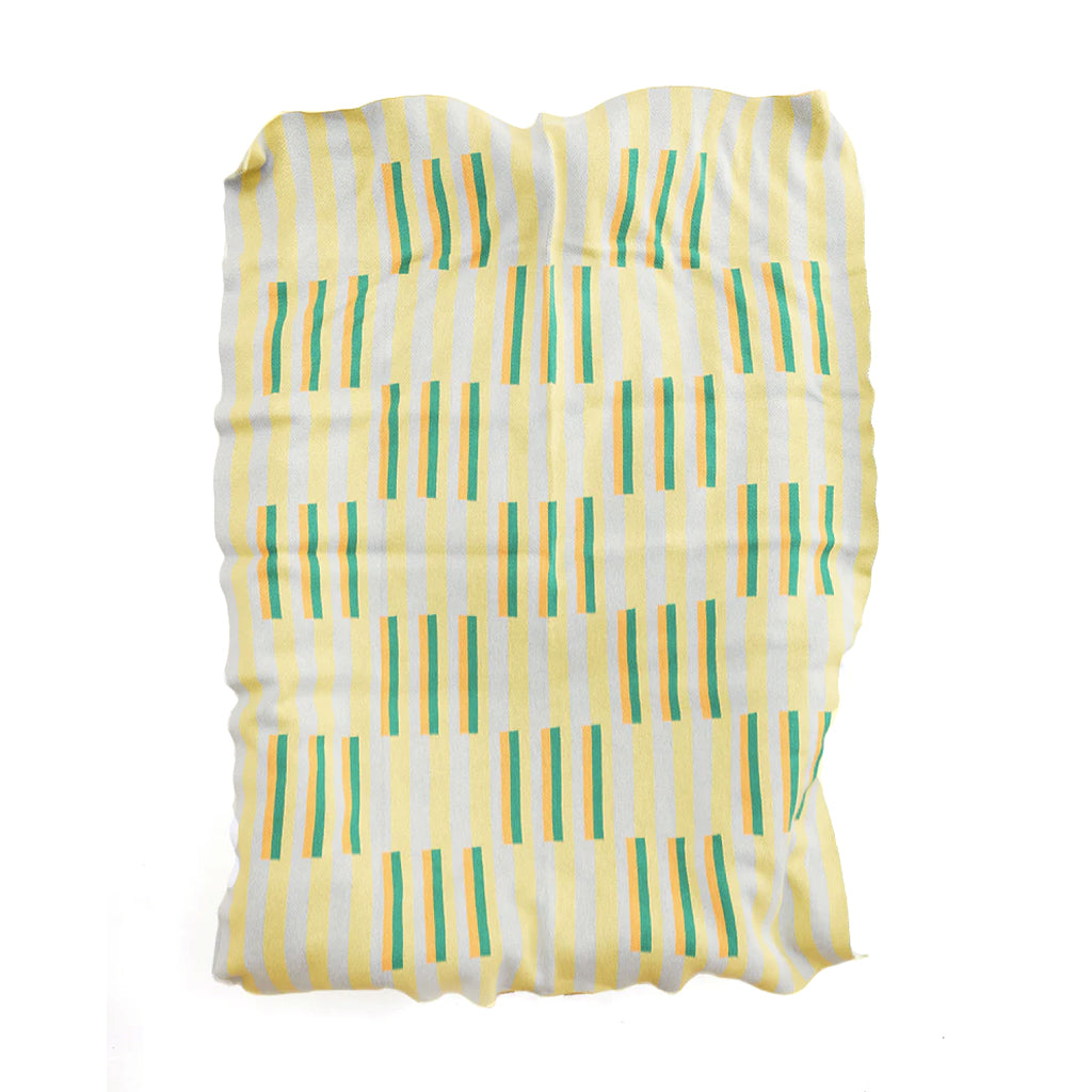 Knit Throw - Bars