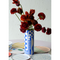 Hand Painted Klein Blue Collage Vase