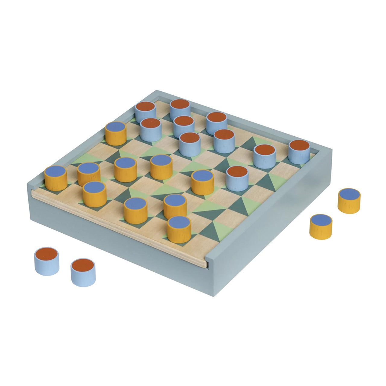 2-in-1 Chess & Checkers Set