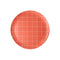 Bamboo Side Plate - Red Grid