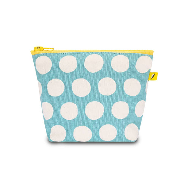 Tiny Zip Pouch - Dot Blue
