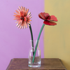 3D Small Everlasting Flower - Red Rose
