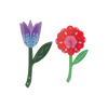 3D Ornament - Folk Flowers
