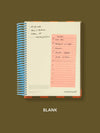 Loop Coil Notebook: Blank