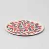 Birch Serving Tray - Round - Cherries