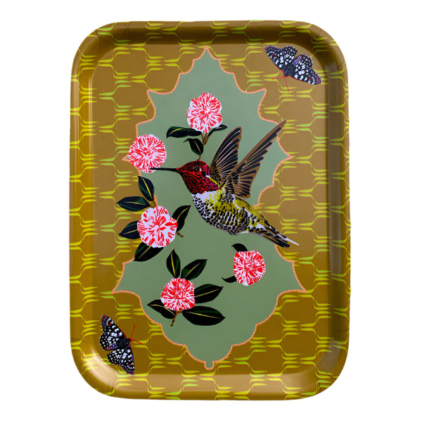 Kate Blairstone Tray - Humming Bird Platter