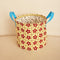 Canvas Storage Bin - Hibiscus