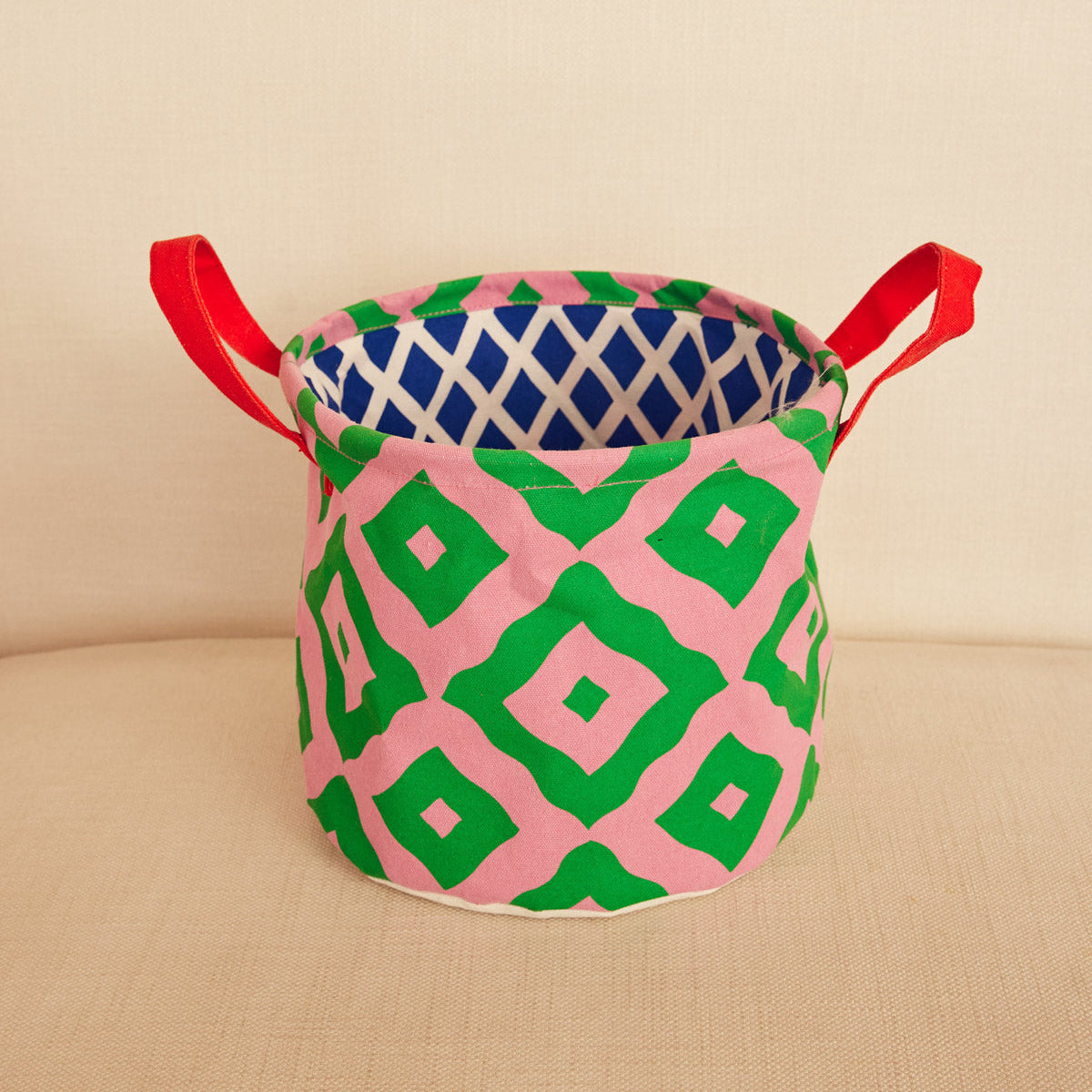 Canvas Storage Bin - Ripple