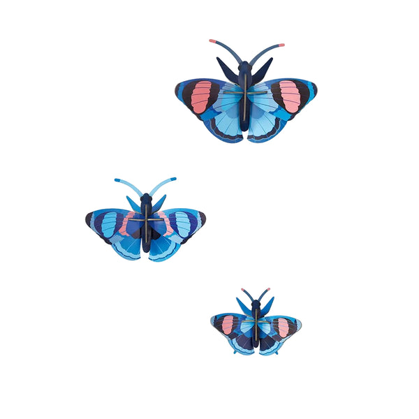 Small Insect - Peacock Butterflies, Set of 3