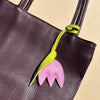 Bag Charm - Sorbet Tulip