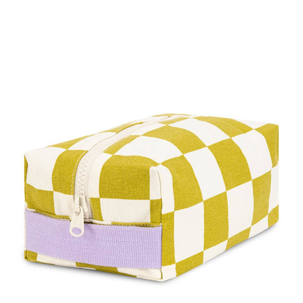 Traveller Bag - Checks Pear