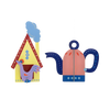3D Ornament - Tea House Tales