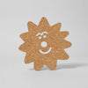 Cork Trivet - Star Face