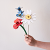 3D Small Everlasting Flower - Red Rose